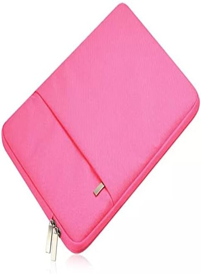 Super Slim Waterproof Sleeve for Dell Xps/ ASUS / HP / Lenovo / Toshiba / Huawei Laptop (Pink, 13.3in)